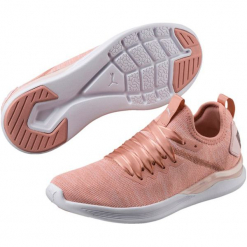 Puma buty treningowe Ignite Flash Evoknit Satin Ep Wn S Peach 38,5. Pomarańczowe obuwie sportowe damskie Puma, bez wzorów, bez zapięcia, Adidas Advantage, climacool (adidas). W wyprzedaży za 254.00 zł.