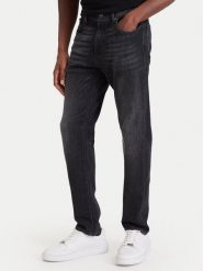 KARL LAGERFELD Jeansy 265512 564889 Czarny Tapered Fit. Czarne jeansy męskie KARL LAGERFELD, z bawełny. Za 649.99 zł.