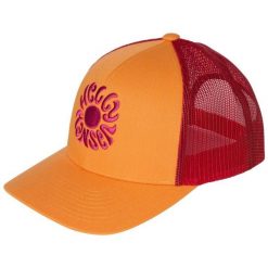 Czapka Trucker Helly Hansen. Zielone czapki damskie Helly Hansen, z aplikacjami, z bawełny. Za 262.00 zł.