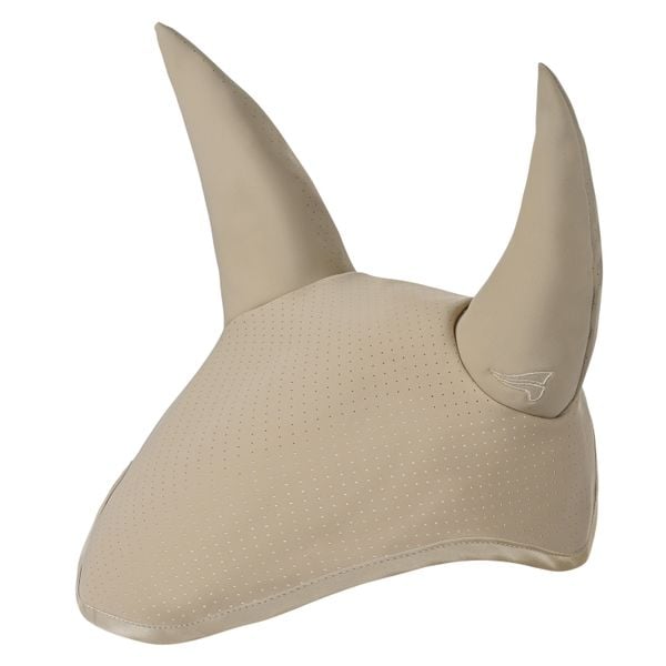 Czapka z muchą dla koni Euro-Star Coco. Czarne czapki damskie EURO-STAR, bez wzorów, z satyny, eleganckie. Za 252.50 zł.
