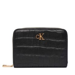 Portfel Calvin Klein. Czarne portfele damskie Calvin Klein. Za 349.99 zł.