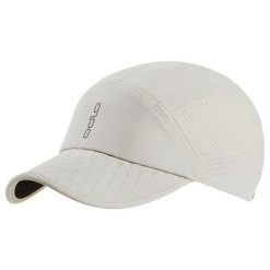 Czapka z daszkiem Odlo Performance Pro Cap. Brązowe czapki damskie ODLO, bez wzorów, sportowe. Za 114.99 zł.