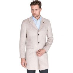 Scotch & Soda Płaszcz Szary Beżowy. Brązowe płaszcze męskie Scotch & Soda, na jesień, xl, bez wzorów, z materiału, bez kołnierzyka, bez kaptura. Za 1,200.95 zł.