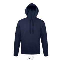 Bluza z kapturem Sol's Snake. Niebieskie bluzy damskie SOL'S, l, bez wzorów, z materiału, sportowe, bez ramiączek, z kapturem. Za 99.25 zł.