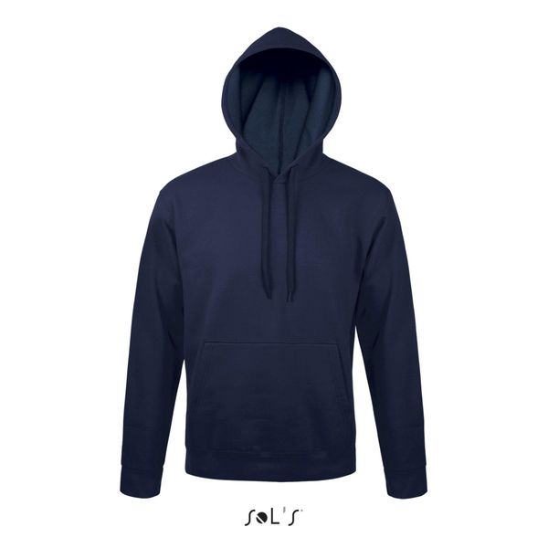Bluza z kapturem Sol's Snake. Niebieskie bluzy damskie SOL'S, l, bez wzorów, z materiału, sportowe, bez ramiączek, z kapturem. Za 113.50 zł.