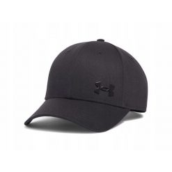 Czapka męska Under Armour Sportstyle Metal ADJ. Czarne czapki męskie Under Armour, na zimę, bez wzorów. Za 84.99 zł.