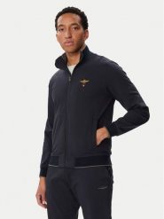 Aeronautica Militare Bluza 262FE1956UF00459 Granatowy Regular Fit. Niebieskie bluzy męskie Aeronautica Militare, l, bez wzorów, bez ramiączek, bez kaptura. Za 654.99 zł.