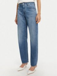 BOSS Jeansy Daelya 50538602 Niebieski Relaxed Fit. Niebieskie jeansy damskie Boss, bez wzorów, z bawełny. Za 549.99 zł.