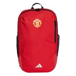 Plecak Manchester United Home. Białe plecaki damskie Adidas, bez wzorów, z materiału, sportowe. Za 179.00 zł.