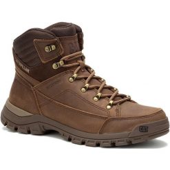 Buty Trekkingowe Męskie Caterpillar Cat Threshold Hiker Waterproof. Brązowe trekkingi męskie CATERPILLAR, bez zapięcia. Za 625.85 zł.