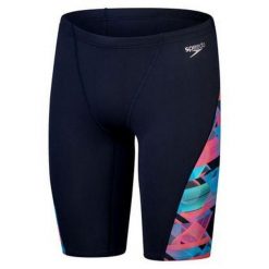 Kąpielówki męskie spodenki kąpielowe Speedo Allover V-Cut. Czarne kąpielówki męskie Speedo, l, bez wzorów. Za 392.24 zł.