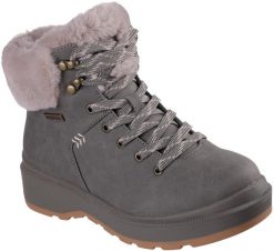 Skechers Damskie buty zimowe wodoodporne PARK CITY 168087 OLV 37,5. Obuwie sportowe damskie Skechers, na zimę, bez wzorów, bez zapięcia. Za 399.99 zł.