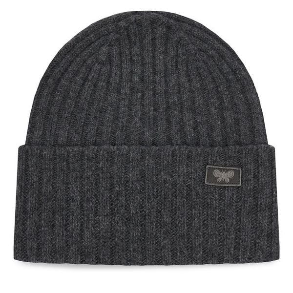 Czapka Weekend Max Mara. Szare czapki damskie Weekend Max Mara, na zimę, bez wzorów. Za 374.99 zł.