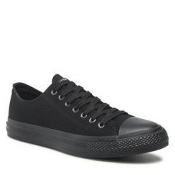 Trampki Sprandi. Czarne trampki męskie Sprandi, bez wzorów, bez zapięcia. Za 69.99 zł.