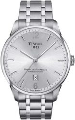 Zegarek Tissot Zegarek Męski Tissot Chemin Des Tourelles T099.407.11.037.00 (42 mm). Zegarki męskie TISSOT, bez wzorów. Za 2,706.98 zł.