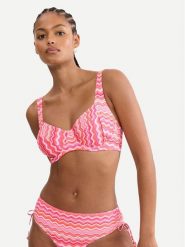 Triumph Góra od bikini Mix & Match Summer W 10226496 Pomarańczowy. Brązowe bikini Triumph, bez wzorów, z syntetyku. Za 159.99 zł.
