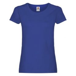 Oryginalna Koszulka Damska. Czerwone bluzki damskie fruit of the loom, xs, bez wzorów, sportowe, bez kołnierzyka, bez ramiączek. Za 44.99 zł.