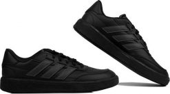 Buty męskie adidas Courtblock czarne IF6449 43 1/3. Czarne buty sportowe męskie Adidas, bez wzorów, bez zapięcia. Za 208.99 zł.