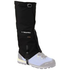 Gaitersy - stuptuty Viking Logan. Czarne buty zimowe męskie Viking, bez wzorów, bez obcasa, bez zapięcia. Za 206.00 zł.