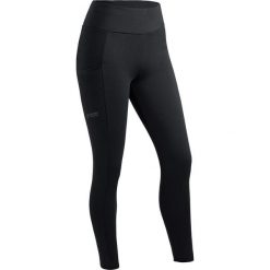 Damskie legginsy Maier Sports WinterWrap. Czarne legginsy damskie Maier Sports, bez wzorów, z materiału. Za 377.35 zł.