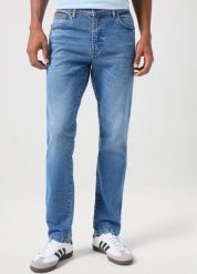 WRANGLER TEXAS SLIM MĘSKIE SPODNIE JEANSOWE JEANSY DŻINSY GUARDIAN 112350866 W12S017965. Jeansy męskie Wrangler, z jeansu. Za 229.99 zł.