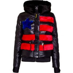 Kurtka narciarska ROSSIGNOL DRAWI DOWN. Czarne kurtki sportowe damskie Rossignol, bez wzorów, z lycry, bez ramiączek, bez kaptura, narciarskie. Za 3,900.00 zł.
