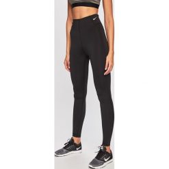 Nike - Legginsy. Czarne legginsy damskie Nike, bez wzorów, z dzianiny. Za 179.90 zł.