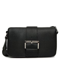 Torebka DeeZee. Czarne listonoszki damskie DeeZee, bez wzorów, bez dodatków. Za 149.99 zł.