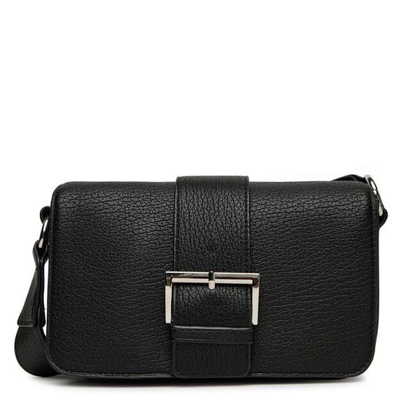 Torebka DeeZee. Czarne listonoszki damskie DeeZee, bez wzorów, bez dodatków. Za 149.99 zł.