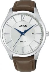 Zegarek męski Lorus RH923RX9 brązowy. Brązowe zegarki męskie Lorus, bez wzorów. Za 406.97 zł.