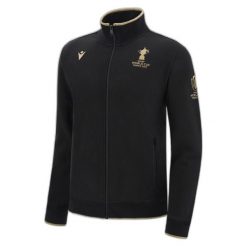 Bluza z pełnym zamkiem błyskawicznym Macron RWC France. Czarne bluzy damskie Macron, bez wzorów, z dresówki, sportowe, bez ramiączek, bez kaptura. Za 332.00 zł.