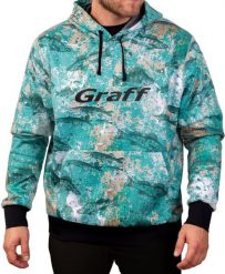 Bluza kangurek Graff 231-BL-10. Bluzy męskie Graff, m, bez wzorów, bez ramiączek, bez kaptura. Za 543.13 zł.