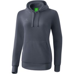 Damska bluza z kapturem Erima Basic. Szare bluzy damskie Erima, l, bez wzorów, z bawełny, sportowe, bez ramiączek, z kapturem. W wyprzedaży za 118.50 zł.