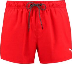 Spodenki kąpielowe męskie Puma Short Lenght Swim czerwone 907658 02 S. Czerwone kąpielówki męskie Puma, m, bez wzorów. Za 148.99 zł.