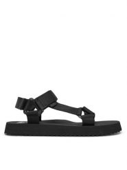 Quiksilver Sandały 808417 Czarny. Czarne sandały męskie Quiksilver, bez wzorów, z materiału, bez zapięcia. Za 90.99 zł.