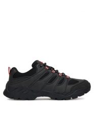 Hunter Trekkingi H2-01-SUN Czarny. Czarne buty zimowe męskie Hunter, bez wzorów, z materiału, bez obcasa, bez zapięcia. Za 249.99 zł.