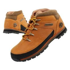Buty trekkingowe Timberland Euro Sprint. Szare trekkingi męskie Timberland, ze skóry, bez zapięcia. Za 599.00 zł.