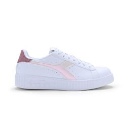 Trampki damskie DIADORA STEP P GLITTER RAINBOW. Białe trampki i tenisówki damskie Diadora, bez wzorów, bez zapięcia. Za 139.99 zł.