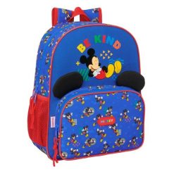 Plecak szkolny DISNEY Today Poliester 300D. Niebieskie plecaki męskie Disney, bez wzorów, z poliesteru. Za 151.95 zł.