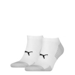 Skarpety Puma Sport Sneaker z amortyzacją, 2 pary białym. Białe skarpetki damskie Puma, bez wzorów, z elastanu. Za 86.99 zł.