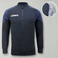 Kobieta Biegowa Kurtka Lekka Oddychająca Ciemnoszara-Turkusowa. Niebieskie kurtki sportowe damskie Legea, xs, bez wzorów, z materiału, bez ramiączek, bez kaptura, do biegania. Za 136.00 zł.
