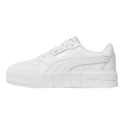 Tenisówki Puma Model Cali Court Lth Wns Kolor Biały. Białe trampki i tenisówki damskie Puma, bez wzorów, z materiału, bez zapięcia. W wyprzedaży za 343.50 zł.