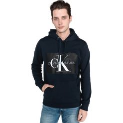 Calvin Klein Bluza Niebieski. Niebieskie bluzy męskie Calvin Klein, xl, bez wzorów, z bawełny, bez ramiączek, bez kaptura. Za 567.95 zł.