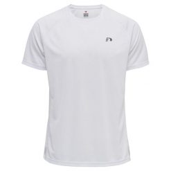 Koszulka męska sportowa do biegania Running T-shirt. Białe koszulki sportowe męskie Newline, l, bez wzorów, bez ramiączek, do biegania. Za 140.00 zł.