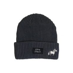 Czapka Kentucky Sammy. Szare czapki damskie KENTUCKY HORSEWEAR, bez wzorów, z poliesteru. Za 163.50 zł.