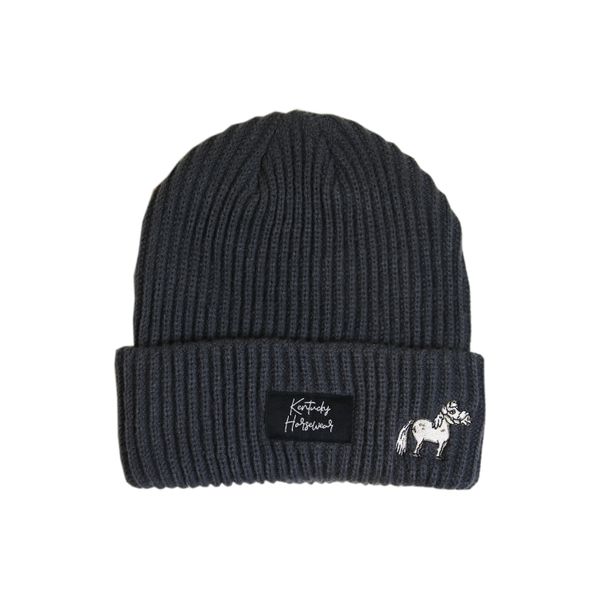 Czapka Kentucky Sammy. Szare czapki damskie KENTUCKY HORSEWEAR, bez wzorów, z poliesteru. Za 167.00 zł.
