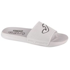Klapki na basen męskie, S.Island Men 24 SISLAS. Białe klapki męskie Joma, bez wzorów, bez zapięcia. Za 69.99 zł.