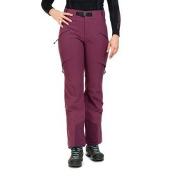 Spodnie softshell damskie Black Diamond Dawn Patrol. Fioletowe spodnie sportowe damskie Black Diamond, bez wzorów, z softshellu, sportowe, trekkingowe. Za 660.75 zł.