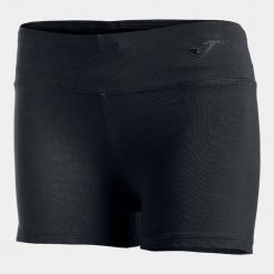 Spodenki do biegania damskie Joma Vela II. Czarne szorty damskie Joma, bez wzorów, z bawełny, sportowe. Za 67.99 zł.