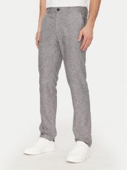 Tom Tailor Chinosy 1044713 Szary Relaxed Fit. Szare eleganckie spodnie męskie Tom Tailor, bez wzorów, z bawełny. Za 179.99 zł.